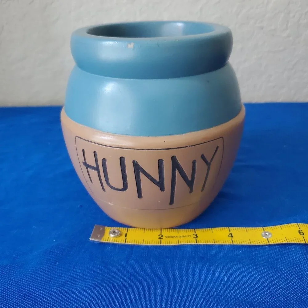 Disney Watch Collectors Club Series VI Blue Hunny Pot Ceramic Winnie The Pooh